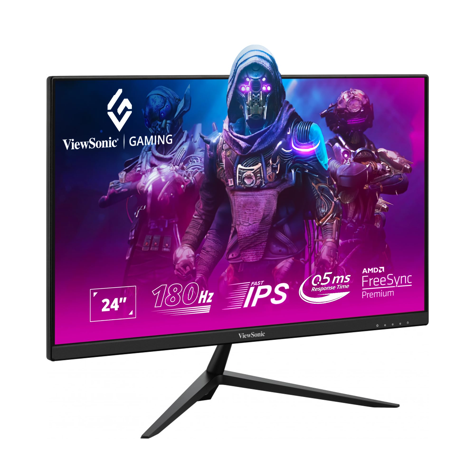 ViewSonic 60.96 Cm (24")FHD IPS Monitor|Super clear IPS Panel |180 Hz